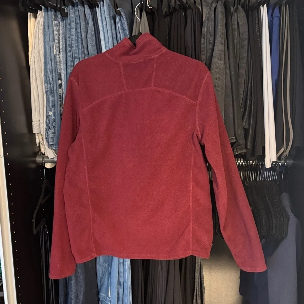 Maroon Quarter-Zip Pullover - Picture 6 of 6
